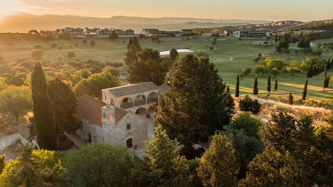 Minthis historic monastery, golf course and resort